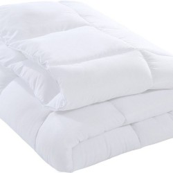 Πάπλωμα Βρεφικό Κούνιας Microfiber Λευκό Viopros (95x135) 1Τεμ
