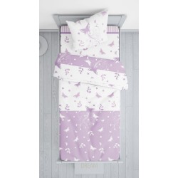 Σεντόνια Βρεφικά Κούνιας Σετ Bebe Βαλέρια Cotton Viopros (120x160) 3Τεμ