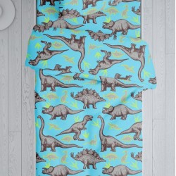 Κουβερλί Βρεφικό Κούνιας Σετ Bebe Ρεξ Cotton Viopros (120x160) 2Τεμ