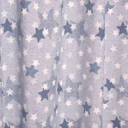 Κουρτίνα Με Τρέσα Curtains Έντι Blue Loneta Viopros (280x270) 1Τεμ