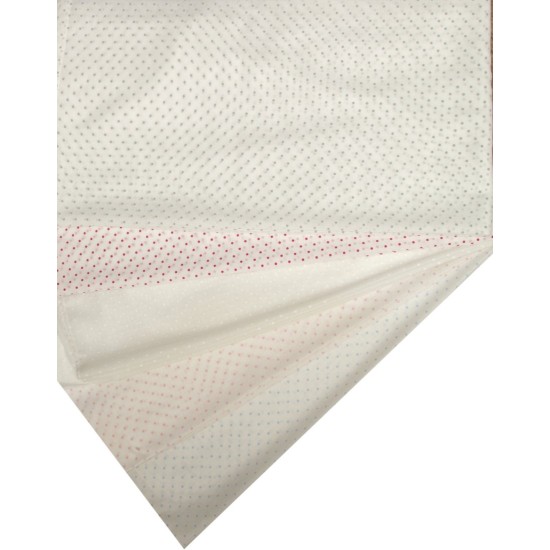 Κουρτίνα Με Τρέσα Curtains Πουά Ρόζ Γάζα Viopros (280x270) 1Τεμ