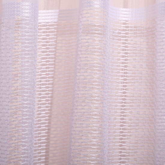 Κουρτίνα με Τρέσα Curtains 2462 White Διχτάκι Viopros (280x270) 1Τεμ