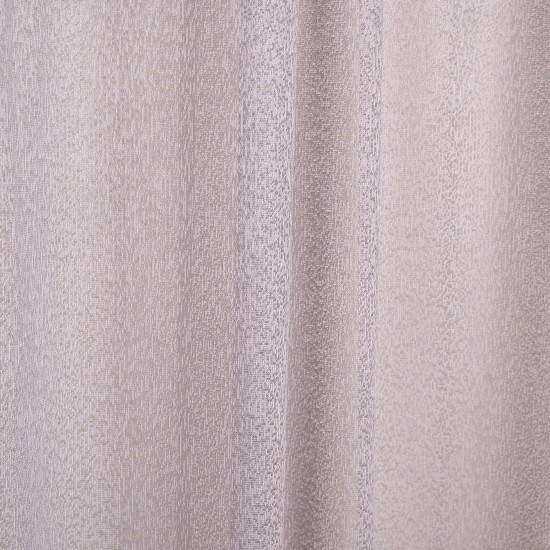 Κουρτίνα με Τρέσα Curtains 1070 Grey Τούλι Jacquard Viopros (140x270) 1Τεμ