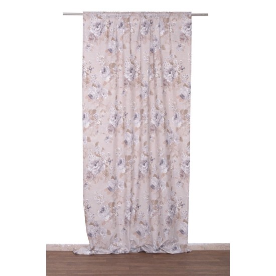 Κουρτίνα με Τρέσα Dinner Ίριδα Loneta Viopros (140x270) 1Τεμ Κουρτίνα με Τρέσα Dinner Ίριδα Loneta Viopros (140x270) 1Τεμ