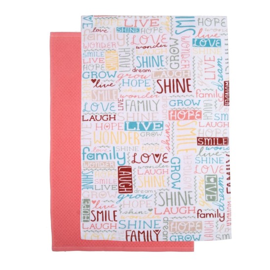 Ποτηρόπανα Σετ Kitchen 62 Cotton Viopros (40x60) 2Τεμ