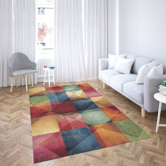 Χαλί Σαλονιού Premium Carpets Μόλντε Heatset PP Frise Viopros (200x290) 1Τεμ