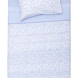 Κουβερλί Βρεφικό Κούνιας Kids Νίνα L.Blue Cotton Viopros (120x160) 1Τεμ