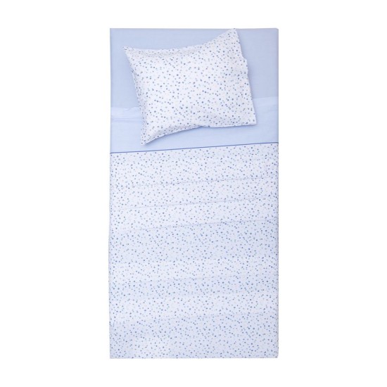 Σεντόνια Βρεφικά Κούνιας Σετ Kids Νίνα L.Blue Cotton Viopros (120x160) 3Τεμ Σεντόνια Βρεφικά Κούνιας Σετ Kids Νίνα L.Blue Cotton Viopros (120x160) 3Τεμ