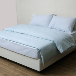 Παπλωματοθήκη Ημίδιπλη Σετ Basic 830 Green Polycotton Viopros (180x240) 2Τεμ