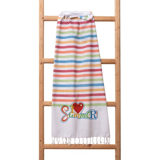 Πετσέτα Θαλάσσης Παρεό Beach Towels Σάνυ Cotton Viopros (90x170) 1Τεμ