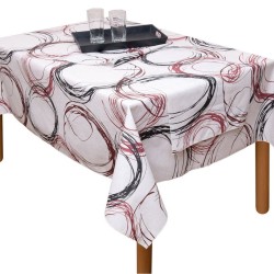 Σουπλά Αλέκιαστα Σετ Dinner Ideas Tania Red Viopros (35x50) 2Τεμ