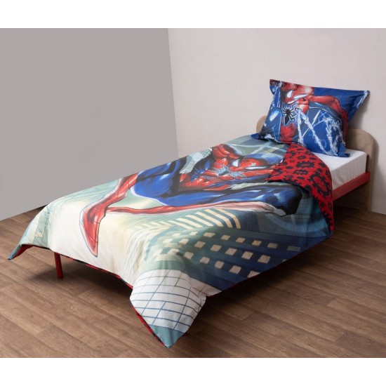 Παπλωματοθήκη Παιδική Μονή Σετ Disney Spiderman 51 Cotton Viopros (160x200) 2Τεμ Παπλωματοθήκη Παιδική Μονή Σετ Disney Spiderman 51 Cotton Viopros (160x200) 2Τεμ