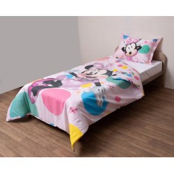 Παπλωματοθήκη Παιδική Μονή Σετ Disney Minnie 51 Cotton Viopros (160x200) 2Τεμ Παπλωματοθήκη Παιδική Μονή Σετ Disney Minnie 51 Cotton Viopros (160x200) 2Τεμ