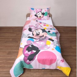 Παπλωματοθήκη Παιδική Μονή Σετ Disney Minnie 51 Cotton Viopros (160x200) 2Τεμ Παπλωματοθήκη Παιδική Μονή Σετ Disney Minnie 51 Cotton Viopros (160x200) 2Τεμ