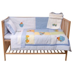 Σετ Κούνιας Baby 4551 Απλικέ Viopros 6Τεμ