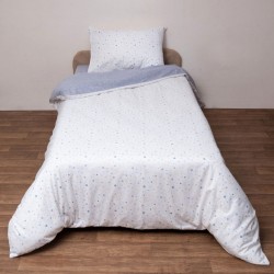 Παπλωματοθήκη Παιδική Φανελένια Μονή Σετ Kids Flannels 2643 Cotton Viopros (160x240) 2Τεμ