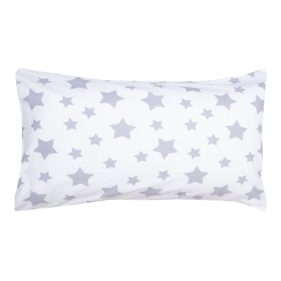 Μαξιλαροθήκες Φανελένιες Σετ Fresh 2540 Grey Cotton Viopros (50x70) 2Τεμ