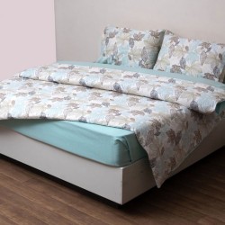 Σεντόνια Φανελένια Μονά Σετ 2545 Mint Flannels Cotton Viopros (165x270) 3Τεμ