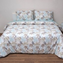 Σεντόνια Φανελένια Μονά Σετ 2545 Mint Flannels Cotton Viopros (165x270) 3Τεμ