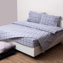 Σεντόνια Φανελένια Υπέρδιπλα Σετ 2548 Grey Flannels Cotton Viopros (230x275) 4Τεμ