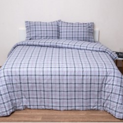 Σεντόνια Φανελένια Υπέρδιπλα Σετ 2548 Grey Flannels Cotton Viopros (230x275) 4Τεμ