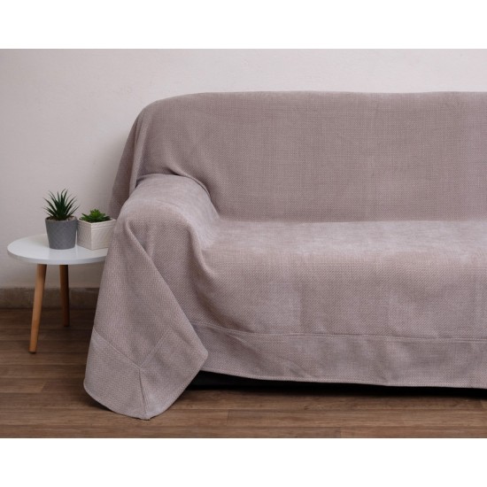 Ριχτάρια Σετ Throws 2004 Linen Chenille Viopros 3Τεμ