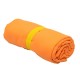 Πετσέτα Θαλάσσης Microfiber Orange Viopros (90x160) 1Τεμ