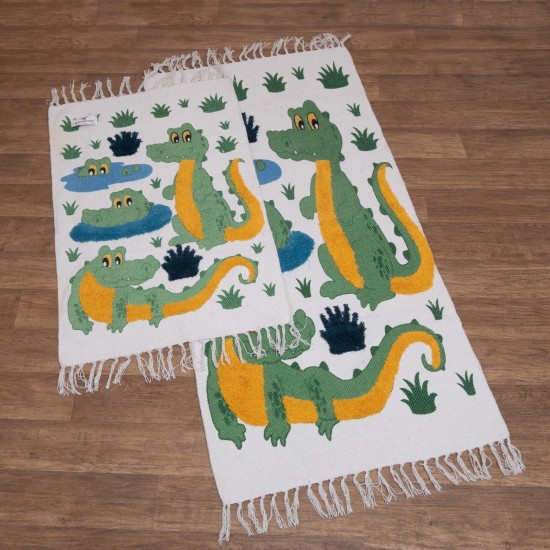 Χαλάκι Παιδικό Kids Rugs Κροκόδειλος Cotton Viopros (60x90) 1Τεμ Χαλάκι Παιδικό Kids Rugs Κροκόδειλος Cotton Viopros (60x90) 1Τεμ