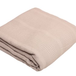 Κουβέρτα Πικέ Υπέρδιπλη Piquet Blankets Αλέξα Linen Cotton Viopros (220x240) 1Τεμ