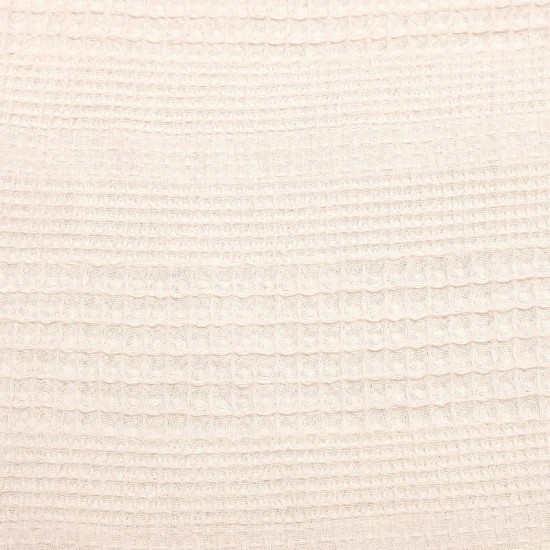 Κουβέρτα Πικέ Κούνιας Baby Piquet Blankets Αλέξα Ecru Cotton Viopros (120x160) 1Τεμ