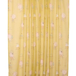 Κουρτίνα Παιδική Με Τρέσα Βουάλ Cuertains Κουρσάροι Green Viopros (280Πx270Υ) 1Τεμ