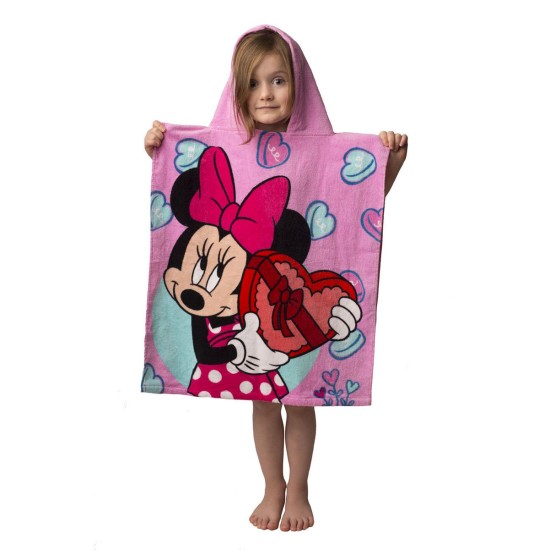 Πόντσο Παιδικό Minnie 20 Velour Cotton Viopros (50x115) 1Τεμ
