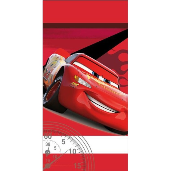 Πετσέτα Θαλάσσης Παιδική Cars 20 Velour Cotton Viopros (70x140) 1Τεμ