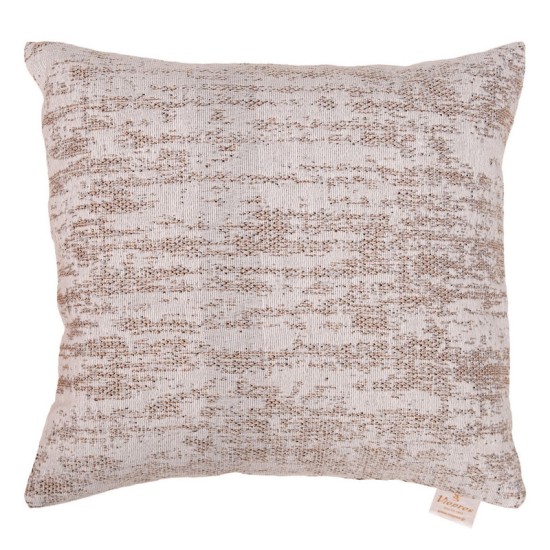Διακοσμητικό Μαξιλάρι 3021 Jacquard Beige Cotton Viopros (42x42) 1Τεμ