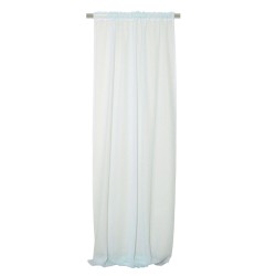 Κουρτίνα Με Τρέσα Γάζα Curtains 9290 Aqua Viopros (140x270) 1Τεμ