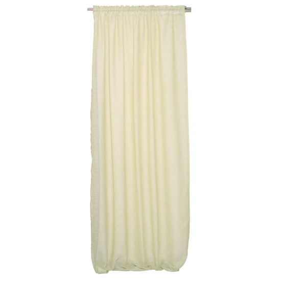 Κουρτίνα Με Τρέσα Γάζα Curtains 9290 Green Apple Viopros (140x270) 1Τεμ