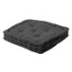 Μαξιλάρι Δαπέδου Modern Ideas 581-30 Black Cotton Viopros (40x40x8) 1Τεμ