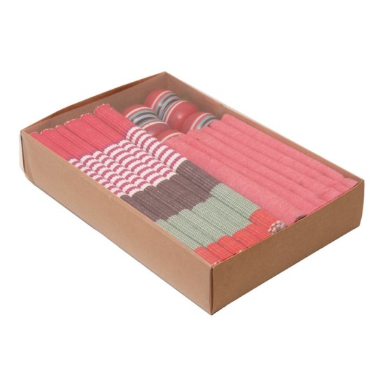 Τραπεζαρίας Σετ 914 Cotton Viopros 18Τεμ