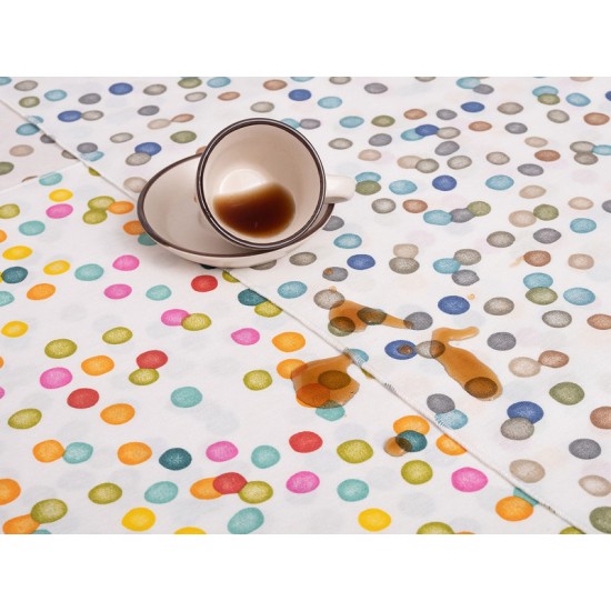 Τραπεζομάντηλο Αλέκιαστο Dinner Ideas Ράνια Πολύχρωμο Viopros (140x140) 1Τεμ