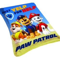 Κουβέρτα Fleece Βρεφική Κούνιας Bebe Heroes Paw Patrol 12 Cotton Viopros (100x150) 1Τεμ