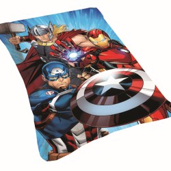Κουβέρτα Fleece Βρεφική Κούνιας Bebe Avengers 12 Viopros (100x150) 1Τεμ