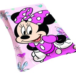 Κουβέρτα Fleece Βρεφική Κούνιας Bebe Heroes Minnie 12 Cotton Viopros (100x150) 1Τεμ