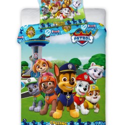 Παπλωματοθήκη Βρεφική Κούνιας Σετ Bebe Heroes Paw Patrol 60 Cotton Viopros (100x135 ) 2Τεμ