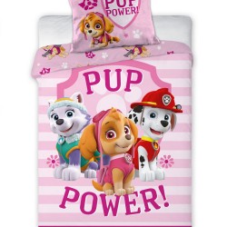 Παπλωματοθήκη Βρεφική Κούνιας Σετ Bebe Heroes Paw Patrol 61 Cotton Viopros (100x135 ) 2Τεμ