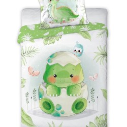 Παπλωματοθήκη Βρεφική Κούνιας Σετ Bebe Άρλο Cotton Viopros (100x135) 2Τεμ