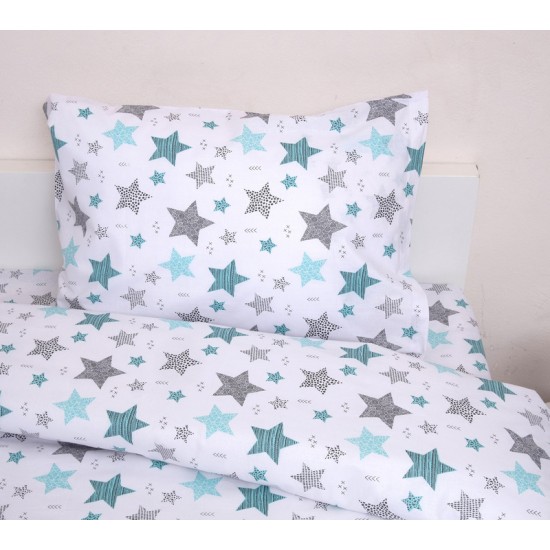 Παπλωματοθήκη Μονή Σετ Fresh Σείριος Cotton Viopros (160x240) 2Τεμ