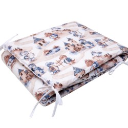 Κουβερλί Βρεφικό Κούνιας Bebe Ντράκο Cotton Viopros (120x160) 1Τεμ