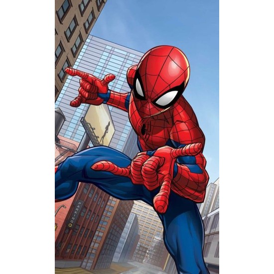 Πετσέτα Παιδική Spiderman 40 Cotton Viopros (30x50) 1Τεμ
