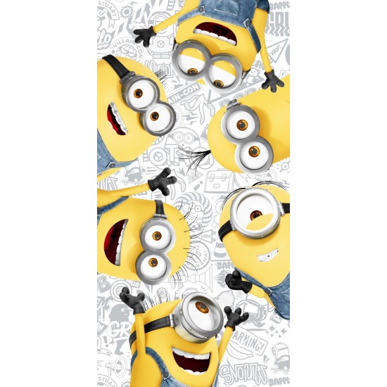 Πετσέτα Παιδική Bebe Minions 47 Viopros (70x140) 1Τεμ
