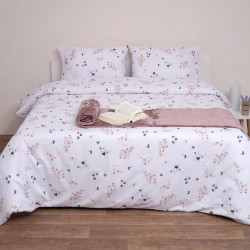 Κουβερλί Μονό Σετ Fresh Φλόραλ Cotton Viopros (160x240) 2Τεμ